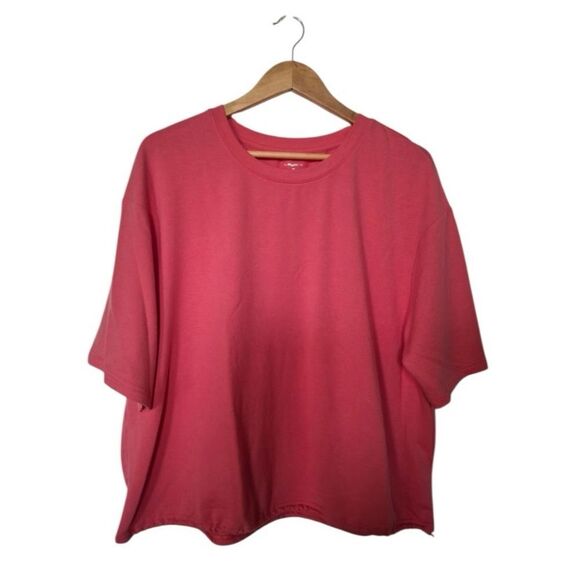 Layer 8 Coral Pink Performance Tee – Size L - Picture 1 of 5